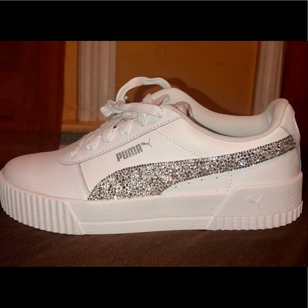 NWT BLINGED PUMA SOFTFOAM - 110 OR BEST OFFER